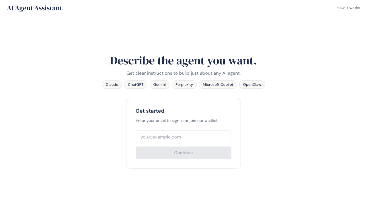 AI Agent Assistant